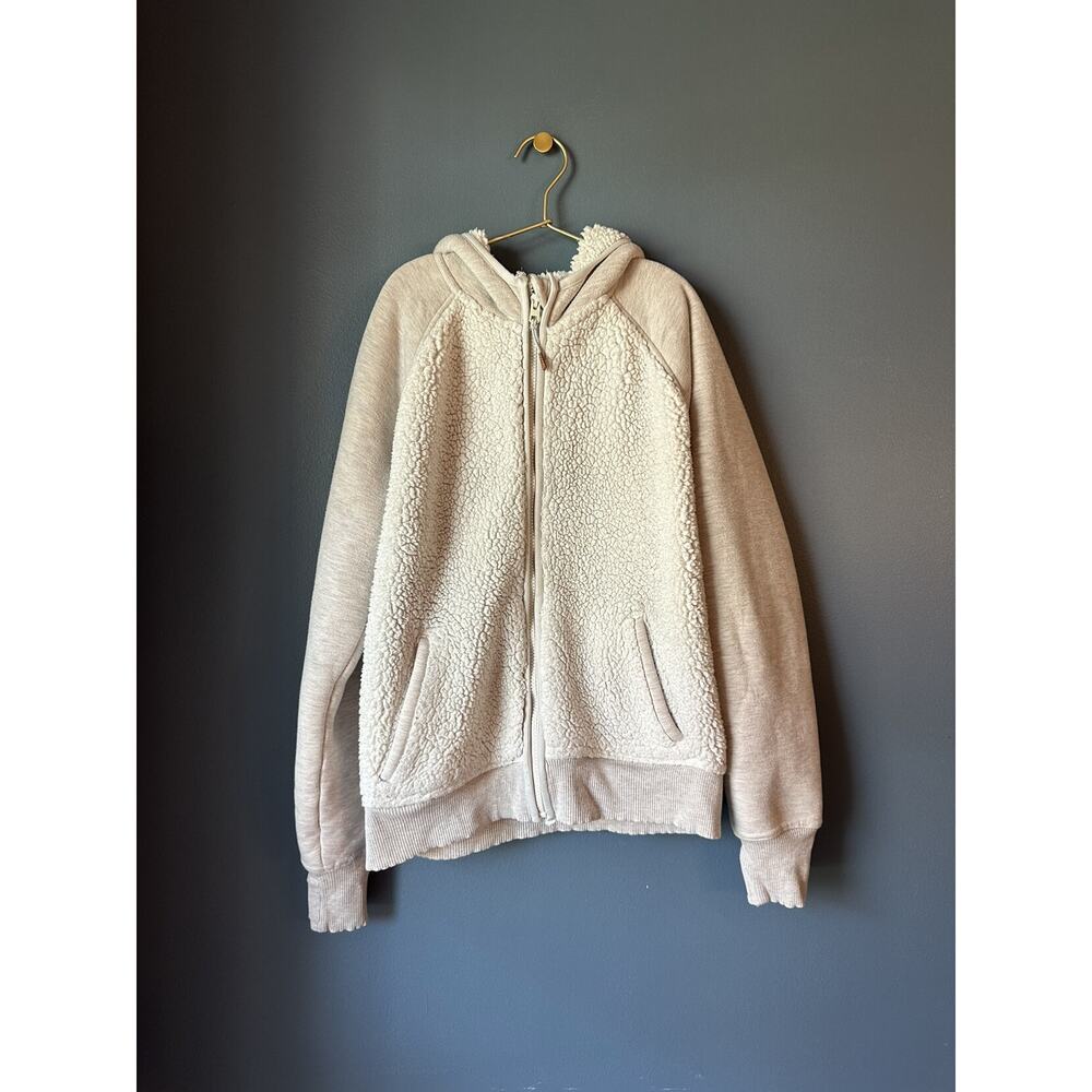 Athleta Girl‎ Sherpa Fleece Zip Hoodie
